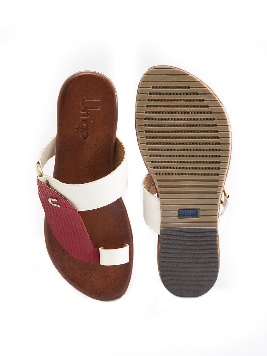 Aruba Stylish Chappal for Men (Size: 7 to 11) - men's stylish chappals and sandals in india - Unigo