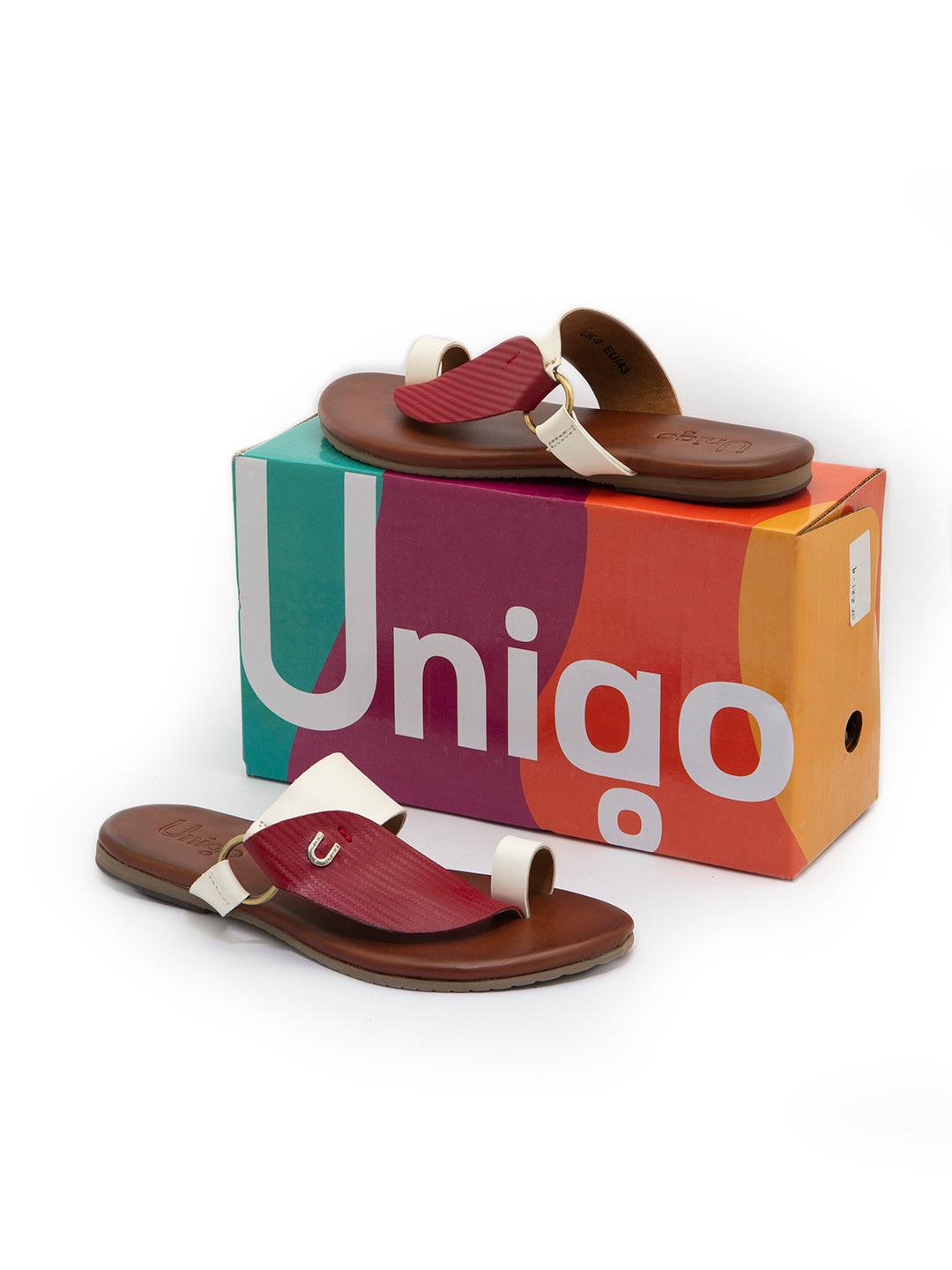 Aruba Stylish Chappal for Men (Size: 7 to 11) - men's stylish chappals and sandals in india - Unigo