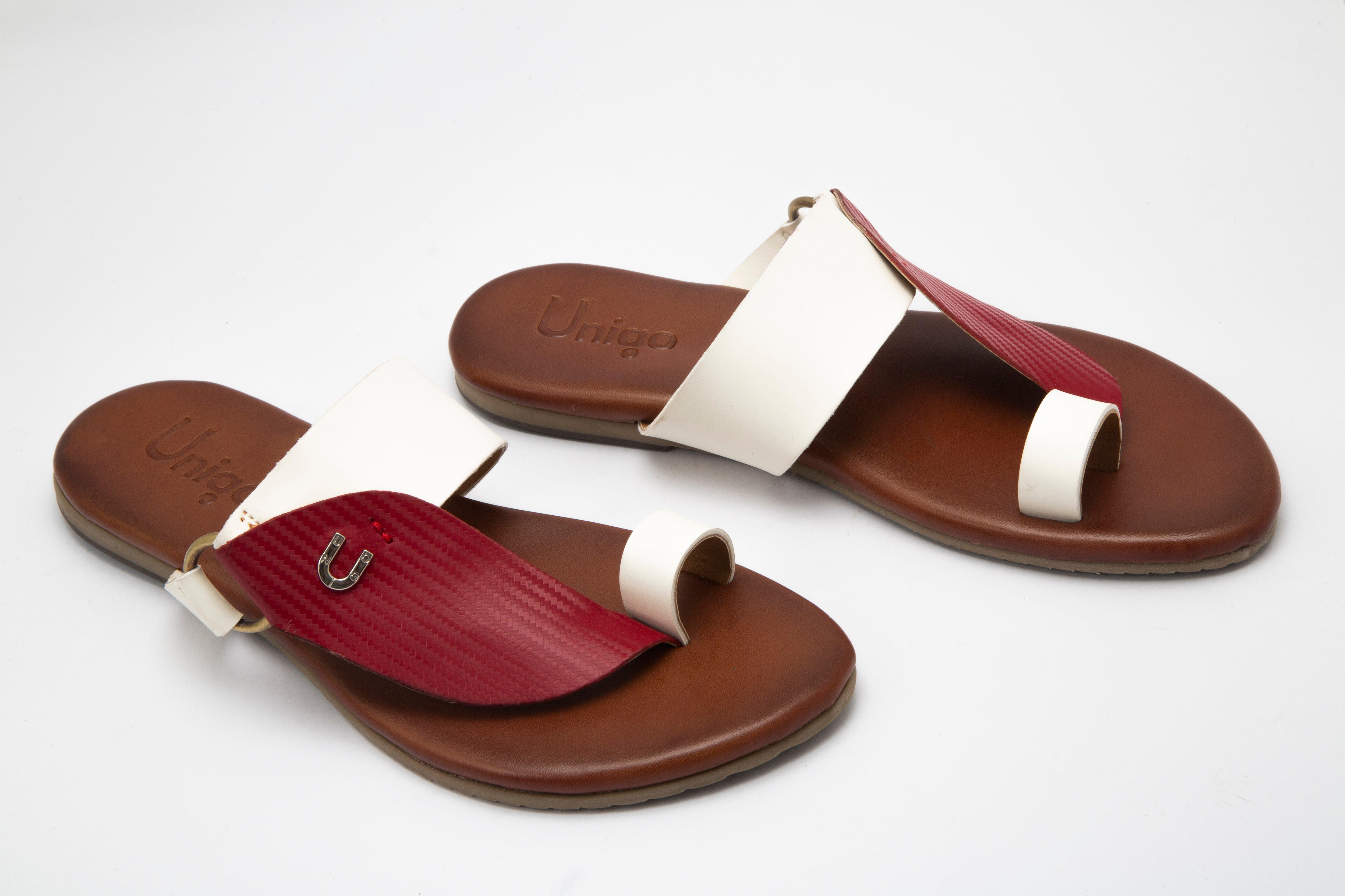 Aruba Stylish Chappal for Men (Size: 7 to 11) - men's stylish chappals and sandals in india - Unigo