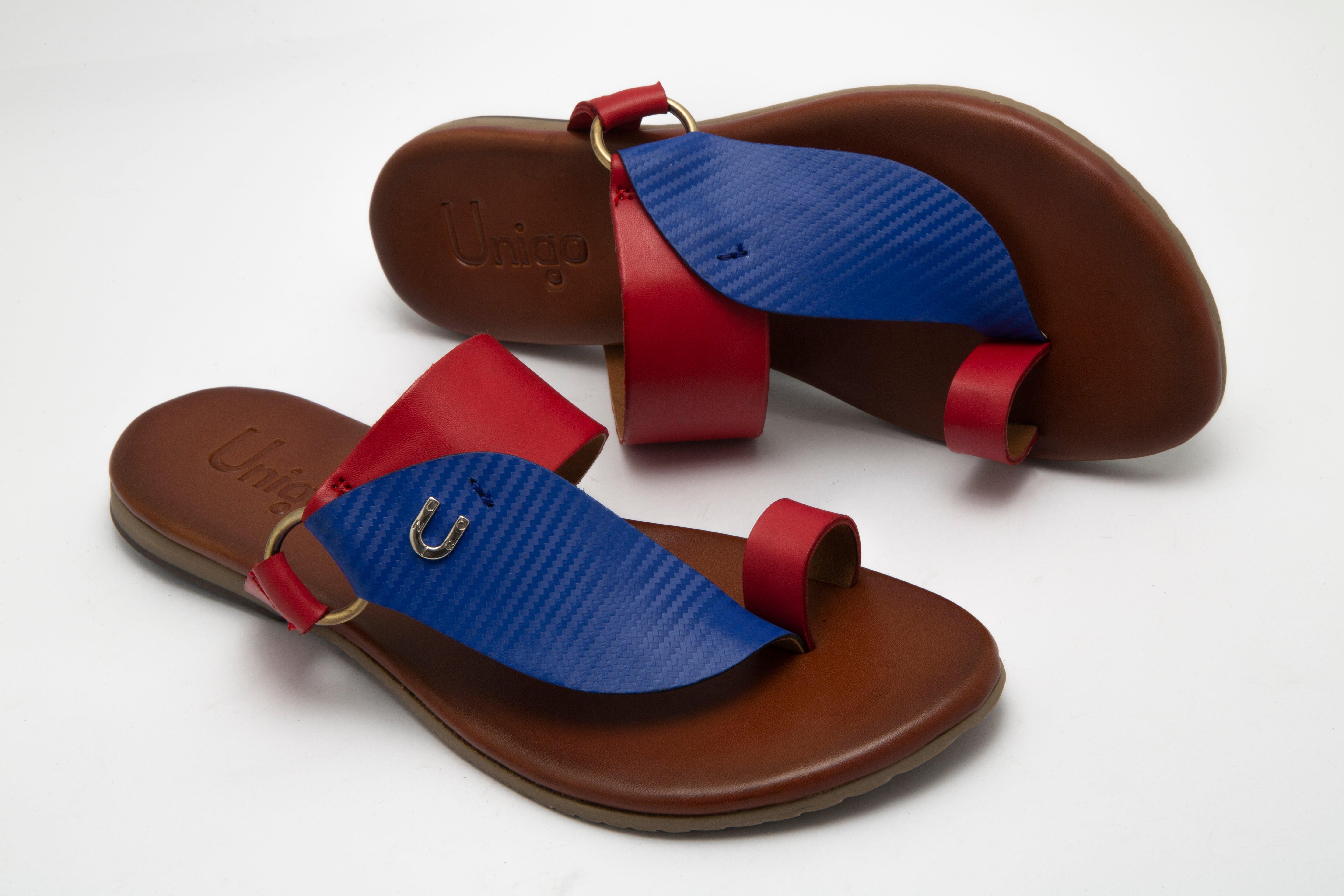 Aruba Stylish Chappal for Men (Size: 7 to 11) - men's stylish chappals and sandals in india - Unigo