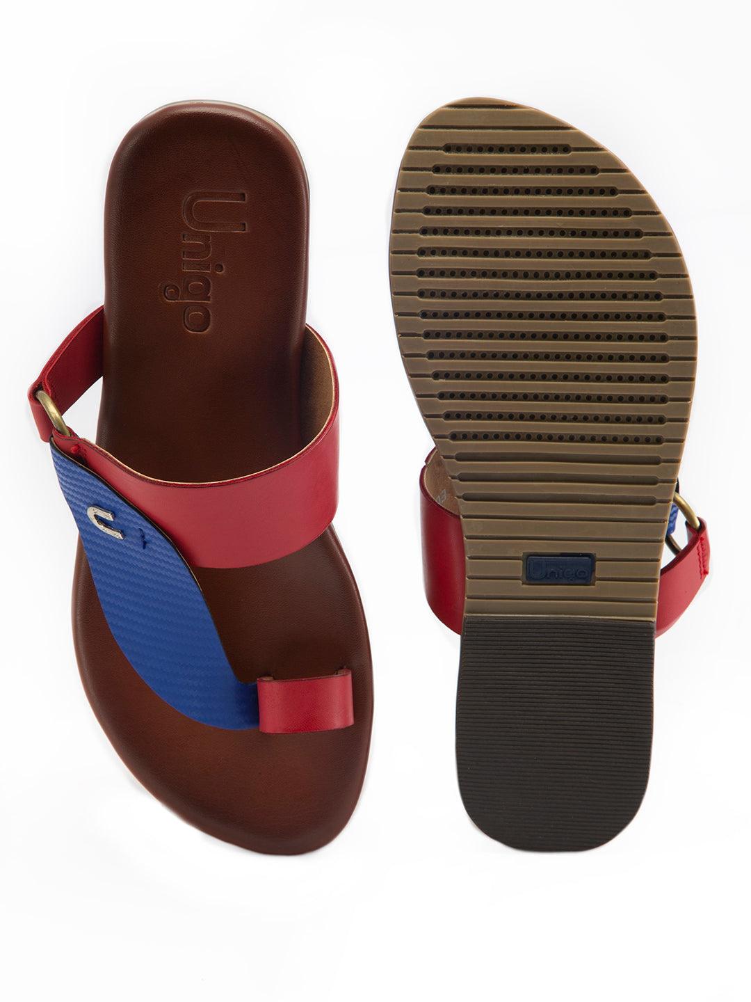 Aruba Stylish Chappal for Men (Size: 7 to 11) - men's stylish chappals and sandals in india - Unigo