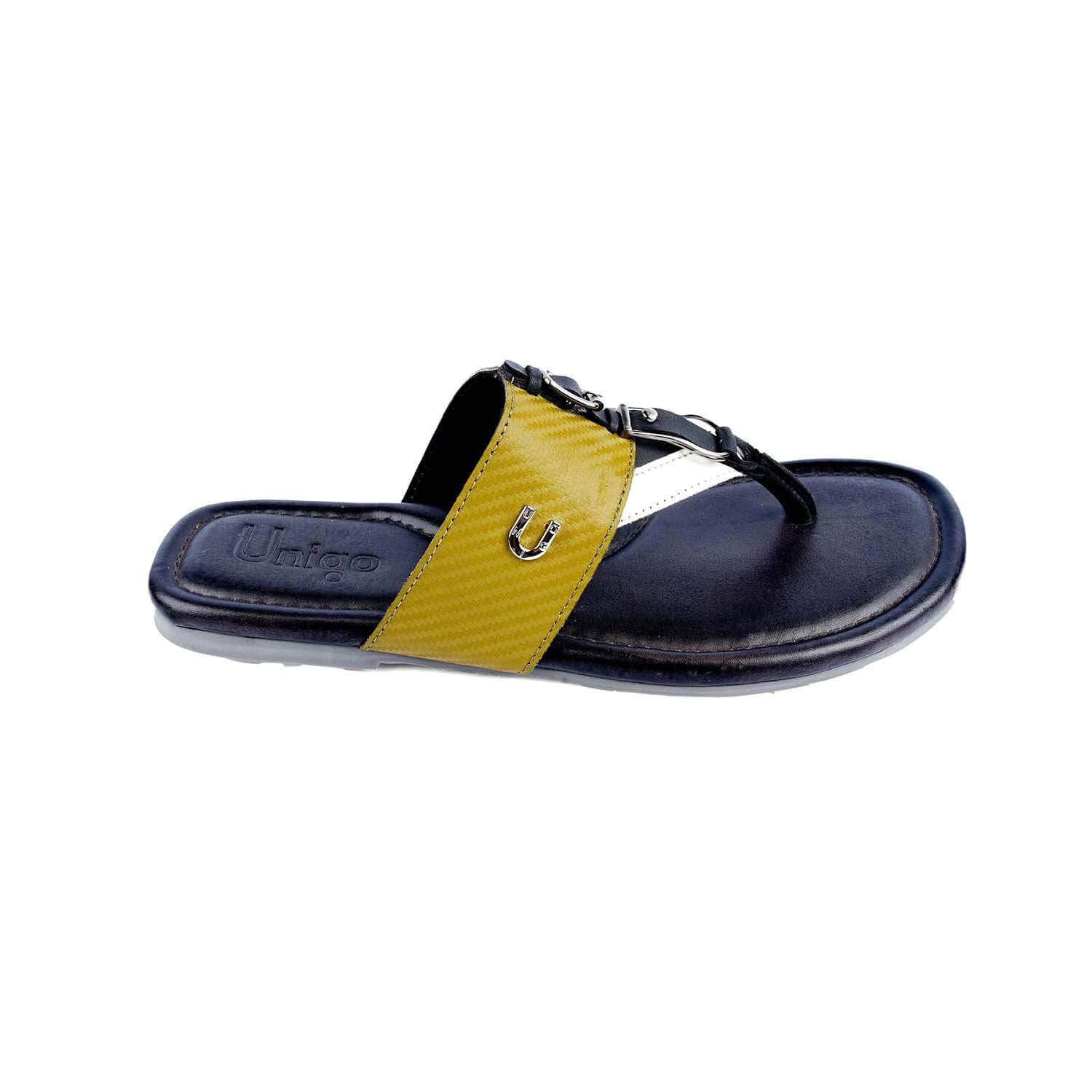 Drago Stylish Chappal for Men (Size: 7 to 12) - men's stylish chappals and sandals in india - Unigo